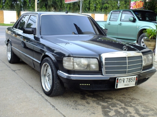 ขาย benz 380SE W126 ตัวประกอบนอก มีซันลรูฟ  เครื่อง 1JZ GE A/T  LPG