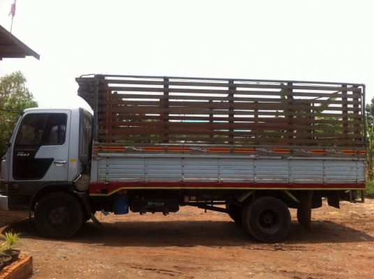 ขาย 6ล้อ ช่วงยาว 5ม. HINO FB4JGKA 140 ห้างแท้ปี40 เครื่องเดิม JO5C 140HP แห้งๆแรงดี ไม่เยิ้ม ช่วงล่างแน่นคัสซีสวย กระบะคอกเหล็กกล่อง ยาว5ม.สภาพสวย ไม่มีผุ ยางดี6เส้น หัวบางเดิมภายในสวยคอนโซลครบ แอร์ พ.พาวเวอร์ ทริฟฟี่ พร้อมใช้ พร้อมลุยงาน ราคาต่อรองได้ครั
