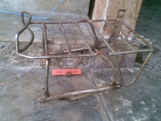 ตระแกรงหลัง 2ชั้นพับได้ งานเก่า หนัก -  นัดเชียงใหม่