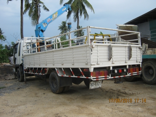 ขายรถบรรทุกไม่มีเครนหกล้อฮีโน่FD175B เครื่อง 185 แรงม้าHO7C รถประกอบนะ