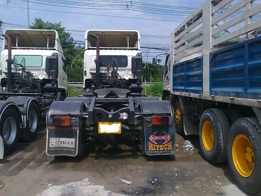 ขายด่วน..รถสิบล้อหัวลาก HINO MEGA FM 2PKPA  320 แรงม้า รถปี 50 เครื่องเดิม เกียร์เดิม รถสวยสภาพใหม่พร้อมใช้ มีทะเบียนครบ.