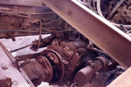 ขาย Hino สองเพลาดั้มพ์ เครื่อง HO6C turbo 210 แรง คัซซี KT920 เพลา ZM10 น๊อต เกียร์ ho8.2 มีสโล โทร 088-4501277