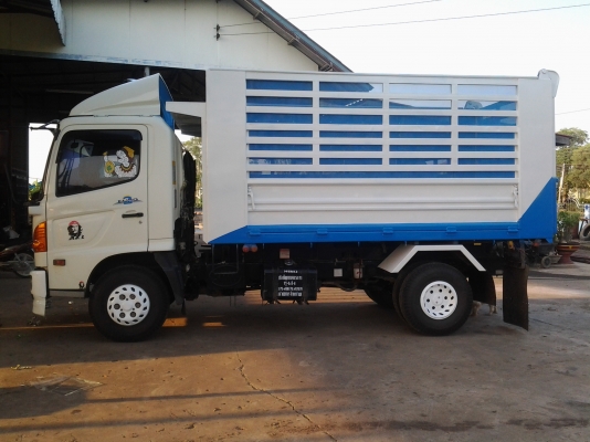 $$$ Hino meca 175 Hp ดั้มพ์สามมิตรคอกสูง งามๆ เลขไมล์ 60000 โล (ทีมงานรถคุณภาพ) $$