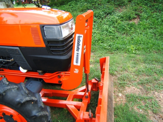 KUBOTA L4508 DT 4WD พร้อมใบดันดินหน้าและผาน6ตราช้าง KUBOTA L4508 DT 4WD พร้อมใบดันดินหน้าและผาน6ตราช้าง