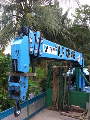 ขายเครน Z300 4ปอก3ชักสภาพดี พร้อมใช้งาน จะเปลี่ยนเป็น5ตันแทนครับ