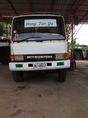 ขายด่วน MITSUBISHI FUSO FN527M-TD 2เพลาดั๊มพ์ เครื่องดี คัสซีสวย