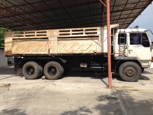 ขายด่วน MITSUBISHI FUSO FN527M-TD 2เพลาดั๊มพ์ เครื่องดี คัสซีสวย