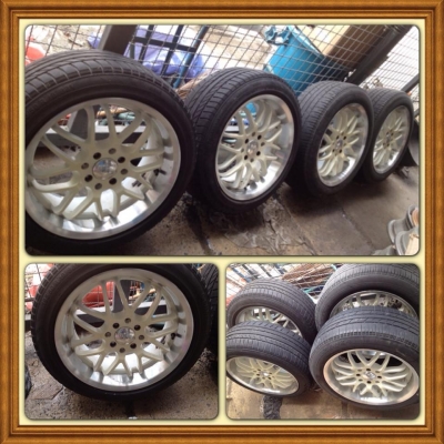 ขายแม็กมือ2 ขอบ16ลาย Spaco. 4รู100/114 +ยาง ราคา 6500 บาทถูก