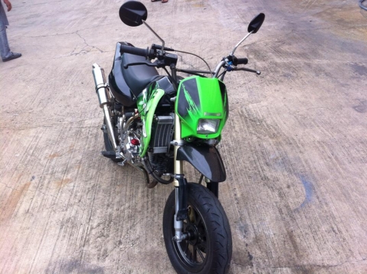 ksr ตัวเก่าสีเขียวแต่งสวยราคา 38,000บาท