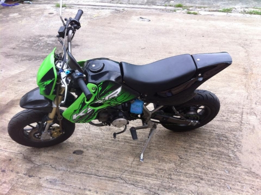 ksr ตัวเก่าสีเขียวแต่งสวยราคา 38,000บาท