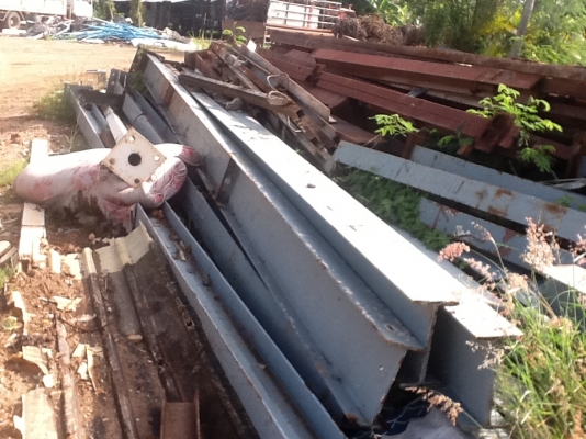 ขายเหล็กฉากและ I-beam มือสอง