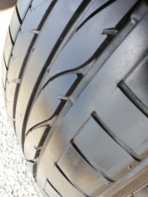 ขายยาง225/45/17 ปี 3509 BRIDGESTON POTENZA RE050A  JAPAN  1  ชุด