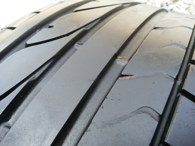 ขายยาง225/45/17 ปี 3509 BRIDGESTON POTENZA RE050A  JAPAN  1  ชุด