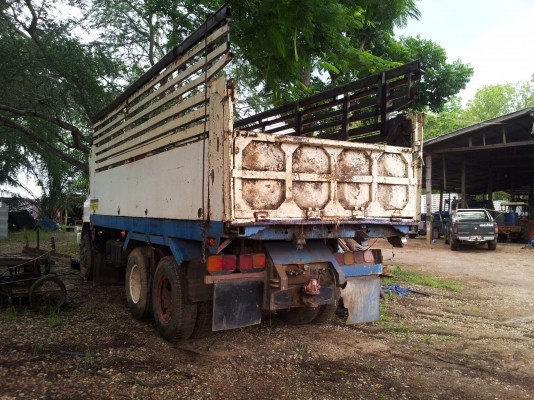 ขายด่วน รถบรรทุก 18 ล้อ  Hino 227   ดั๊มแม่-ลูก  ราคาถูก