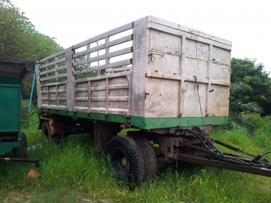 ขายด่วน รถบรรทุก 18 ล้อ  Hino 227   ดั๊มแม่-ลูก  ราคาถูก