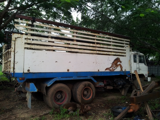 ขายด่วน รถบรรทุก 18 ล้อ  Hino 227   ดั๊มแม่-ลูก  ราคาถูก