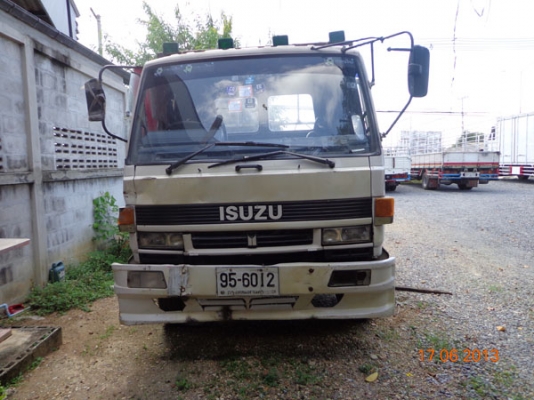 ISUZU ROCKY FRR รถประกอบ เครื่อง 195 แรงม้า 6HE1 พวงมาลัยพาวเวอร์ เบรกทิฟฟี่ กระบะพื้นเรียบ ยาว 6ม. 
