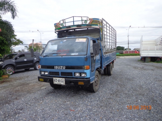 ISUZU NRP 59L รถประกอบ เครื่อง 115 แรงม้า 4BD1 กระบะคาร์โก้ คอกสูง เกียร์สั้น ยาว4.30 ม. สภาพเดิมๆ ข