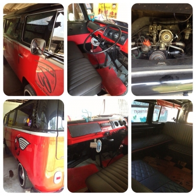 ขายโฟล์คตู้แตงโมไฟเลี้ยวล่าง ผ่าหลังคาแล้ว