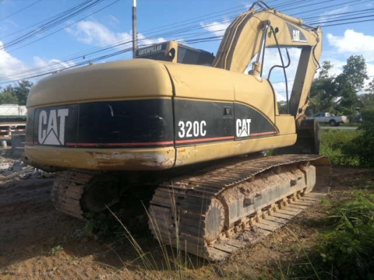 รถแบคโฮ CAT  320C  ( รถทำงาน 1x,xxx. ซม. )  สนใจติดต่อ 081 - 6079515