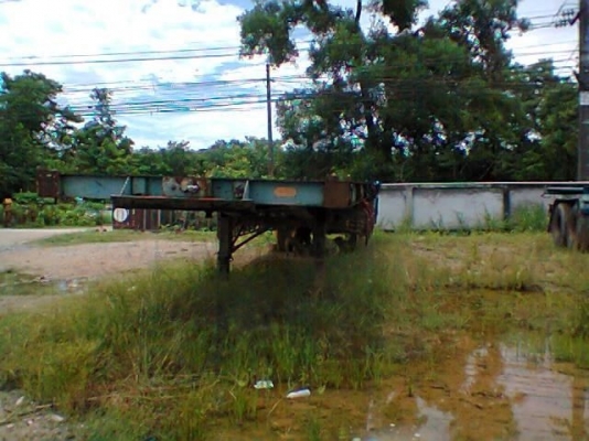 ขายหาง พื้นเรียบ 2 เพลา ปี 37 ( มีขาย 2 หาง ) สนใจติดต่อ 081 - 6079515 ขายหาง พื้นเรียบ 2 เพลา ปี 37 ( มีขาย 2 หาง ) สนใจติดต่อ 081 - 6079515