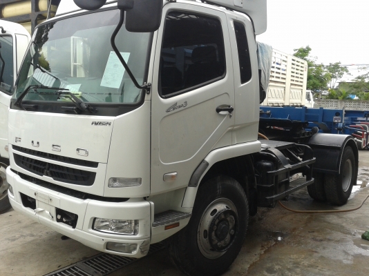 6 ล้อหัวลาก มิตซู ฟูโซ่ 240 แรง  ขายพร้อมหางกางปลา