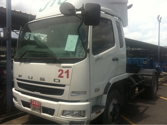 6 ล้อหัวลาก มิตซู ฟูโซ่ 240 แรง  ขายพร้อมหางกางปลา