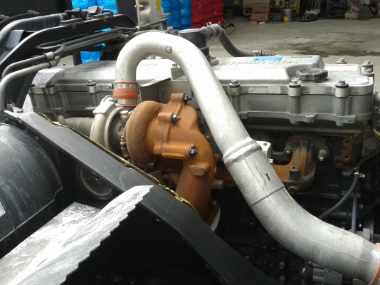 6 ล้อหัวลาก มิตซู ฟูโซ่ 240 แรง  ขายพร้อมหางกางปลา