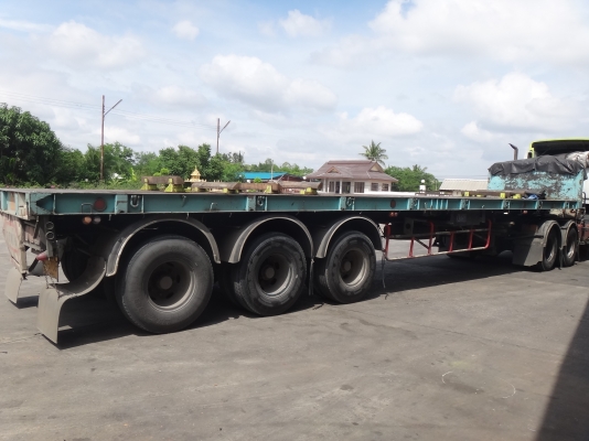 ขายด่วน รถสิบล้อหัวลาก  พร้อมหางพื้นเรียบ สามเพลา  ISUZU  DEGA  270  ยูโรวัน   พร้อมใช้งานทันที