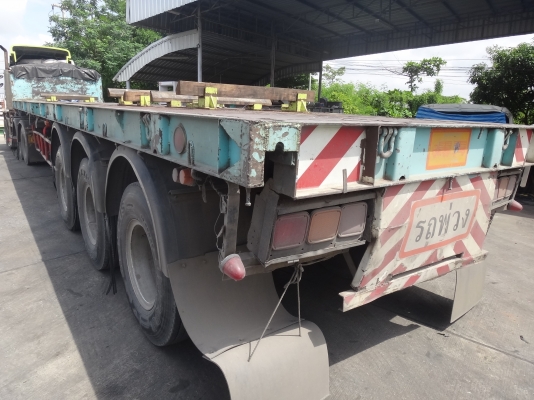 ขายด่วน รถสิบล้อหัวลาก  พร้อมหางพื้นเรียบ สามเพลา  ISUZU  DEGA  270  ยูโรวัน   พร้อมใช้งานทันที