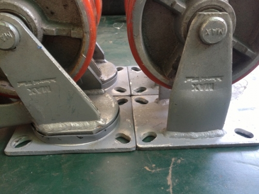 ขายล้อยูริเทน 6" โครงล้อหนา 6 มม.