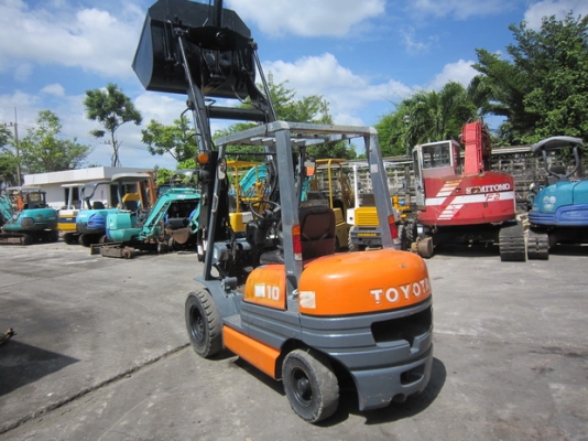 ขาย รถตักเล็ก TOYOTA รุ่น 4SG10 มือสองญี่ปุ่น