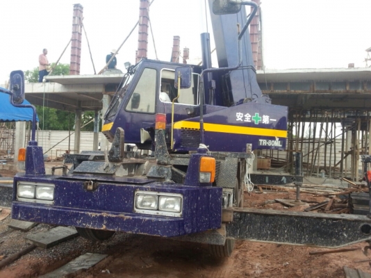 ขายรถเครน 8ตัน 4 ล้อยาง TADANO TR-80ML