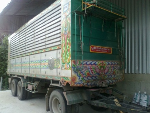 ขาย nissan แม่ + ลูก 2 พ่วง ดั้มพ์