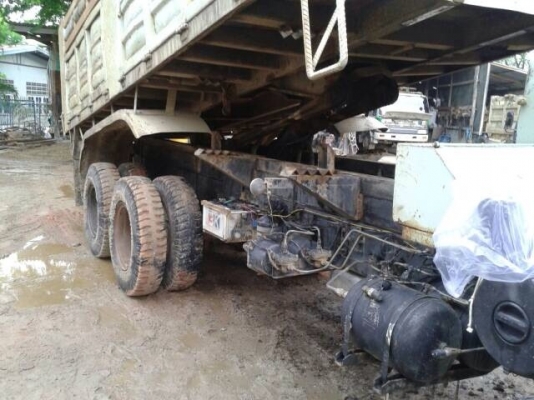 ขายรถบรรทุกสิบล้อดั๊มพ์ HINO 3H FM3HNLA-12559 เครื่อง HO7D เกียร์เดิม ยางใหม่ทุกเส้น ทะเบียนพร้อมโอน