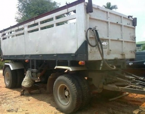 ISUZU DECA FXZ 270 HP EURO1 ปี 45 รถพ่วงแม่+ลูก แม่กระบะดั๊มพ์เหล็ก 12 ตันของอู่เสรีชัย ลูก 2 เพลาดั๊มพ์เหล็กฝาข้างแผ่นเรียบความยาว 6.20 เมตร เครื่องแน่นแรงดี ภายในเก๋งคอนโซลสวยครบ แอร์เย็น พวงมาลัยเพาเวอร์ ระบบเบรคทริ๊ปฟี้ ช่วงล่างแน่น ยางสภาพดี 70\% พร้อ ISUZU DECA FXZ 270 HP EURO1 ปี 45 รถพ่วงแม่+ลูก แม่กระบะดั๊มพ์เหล็ก 12 ตันของอู่เสรีชัย ลูก 2 เพลาดั๊มพ์เหล็กฝาข้างแผ่นเรียบความยาว 6.20 เมตร เครื่องแน่นแรงดี ภายในเก๋งคอนโซลสวยครบ แอร์เย็น พวงมาลัยเพาเวอร์ ระบบเบรคทริ๊ปฟี้ ช่วงล่างแน่น ยางสภาพดี 70\% พร้อ