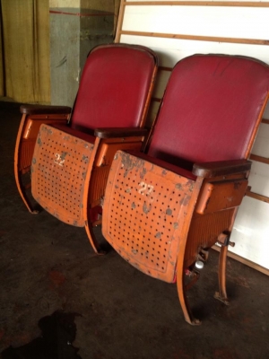 @@@@ ขายเก้าอี้โรงหนังเก่างานได้ยุค @@@@@