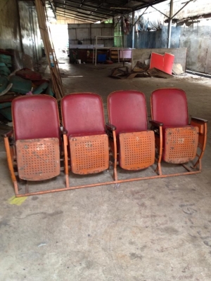 @@@@ ขายเก้าอี้โรงหนังเก่างานได้ยุค @@@@@