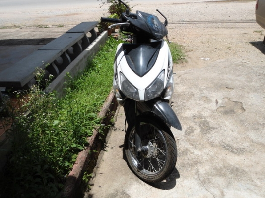 HONDA CLICKปี 2550 สี ขาว ดำ ขาย 12,000 บาท HONDA CLICKปี 2550 สี ขาว ดำ ขาย 12,000 บาท