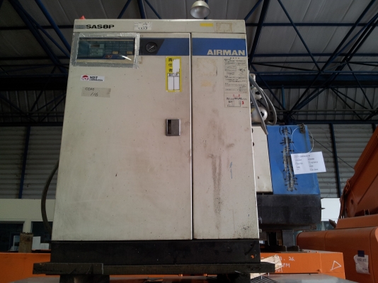 ปั้มลมไฟฟ้า AIRMAN Model SAS-8P65 นำเข้าจากญี่ปุ่น ขายถูกครับ