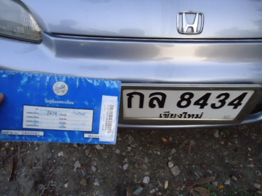 ขาย HONDA CIVIC 3ประตู ปี38 สภาพดีมากสะอาด พร้อมทะเบียนโอน