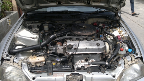 ขายถูกๆ ซีวิค3ประตู เครื่อง1.5 เกียร์ออโต้ ติดแก๊ส