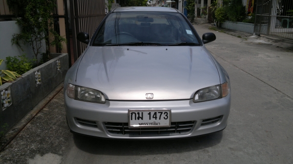 ขายถูกๆ ซีวิค3ประตู เครื่อง1.5 เกียร์ออโต้ ติดแก๊ส