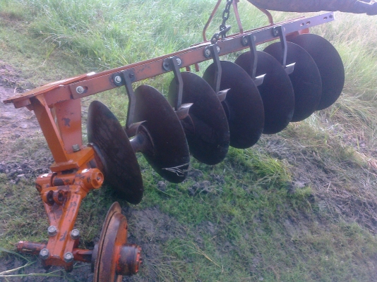 ขายผาน 7 รถคูโบต้าPD267J ใส่ขนาด70แรงขึ้น M70- M105