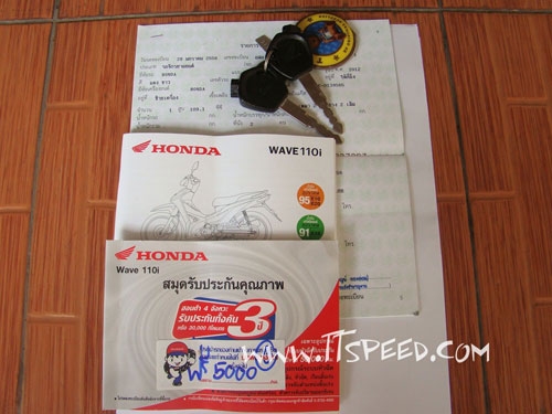 New Wave 110i สตาร์ทมือรถ 5 เดือน