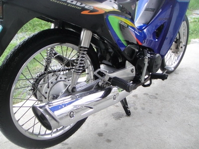 ขายเวฟ น้ำเงิน-ดำ เครื่องเดิม