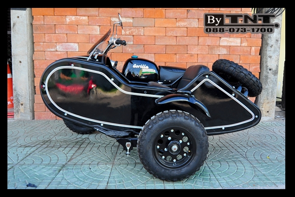 <TNT> กอลิล่า พ่วงข้าง(Side Car)....น่ารักๆแนวๆ