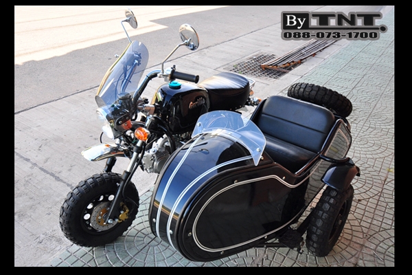 <TNT> กอลิล่า พ่วงข้าง(Side Car)....น่ารักๆแนวๆ