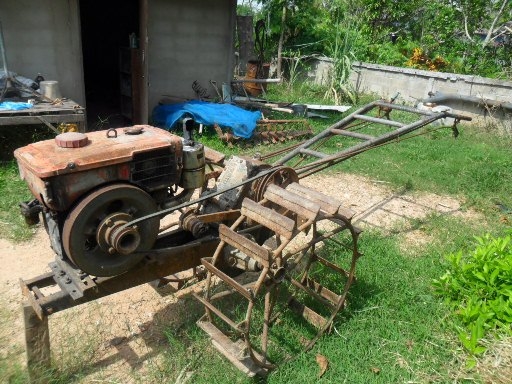 ขาย รถไถนาเดินตาม พร้อมเครื่องYANMAR สิงห์ผยอง 7แรง