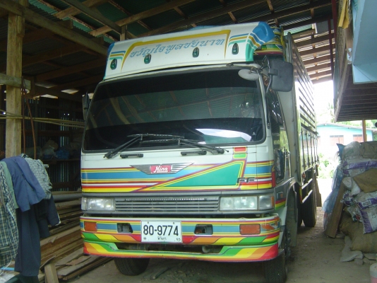 หกล้อใหญ่ฮีโน่ 195แรงดั้มคับ